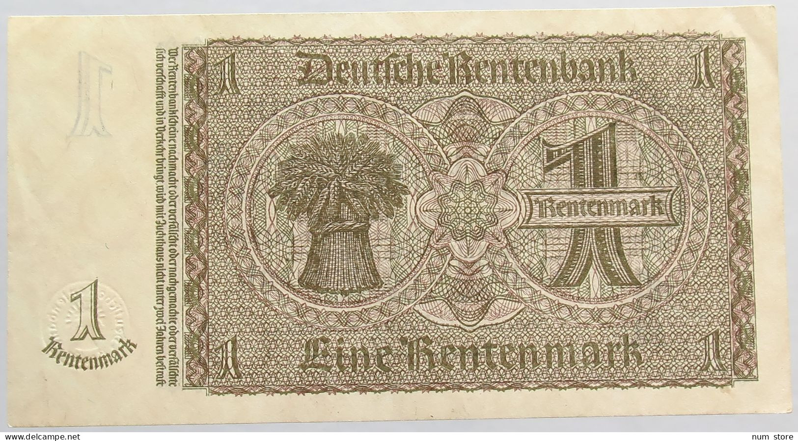 GERMANY 1 MARK 1937 #alb066 0331 - Altri & Non Classificati