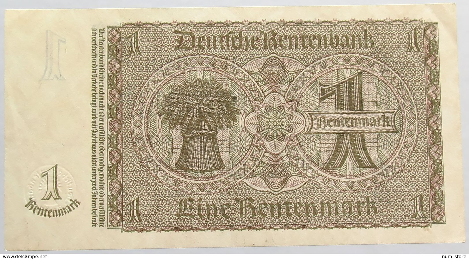 GERMANY 1 MARK 1937 #alb066 0331 - Other & Unclassified