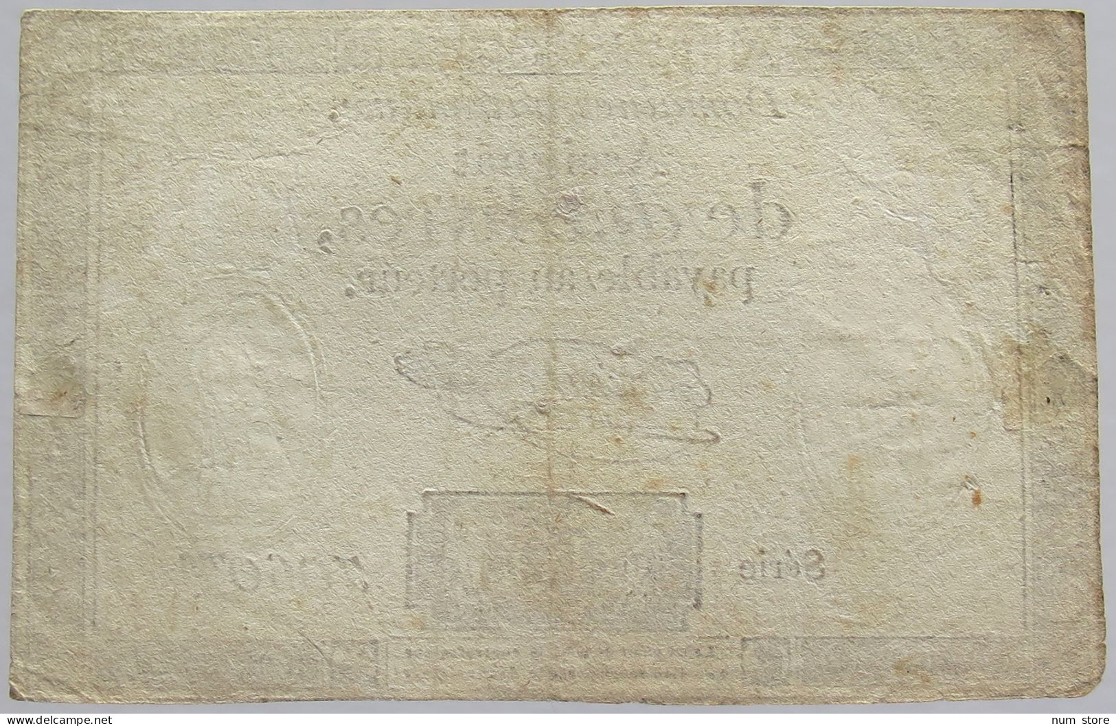 FRANCE ASSIGNAT 10 LIVERS 1792 #alb010 0283 - Assegnati