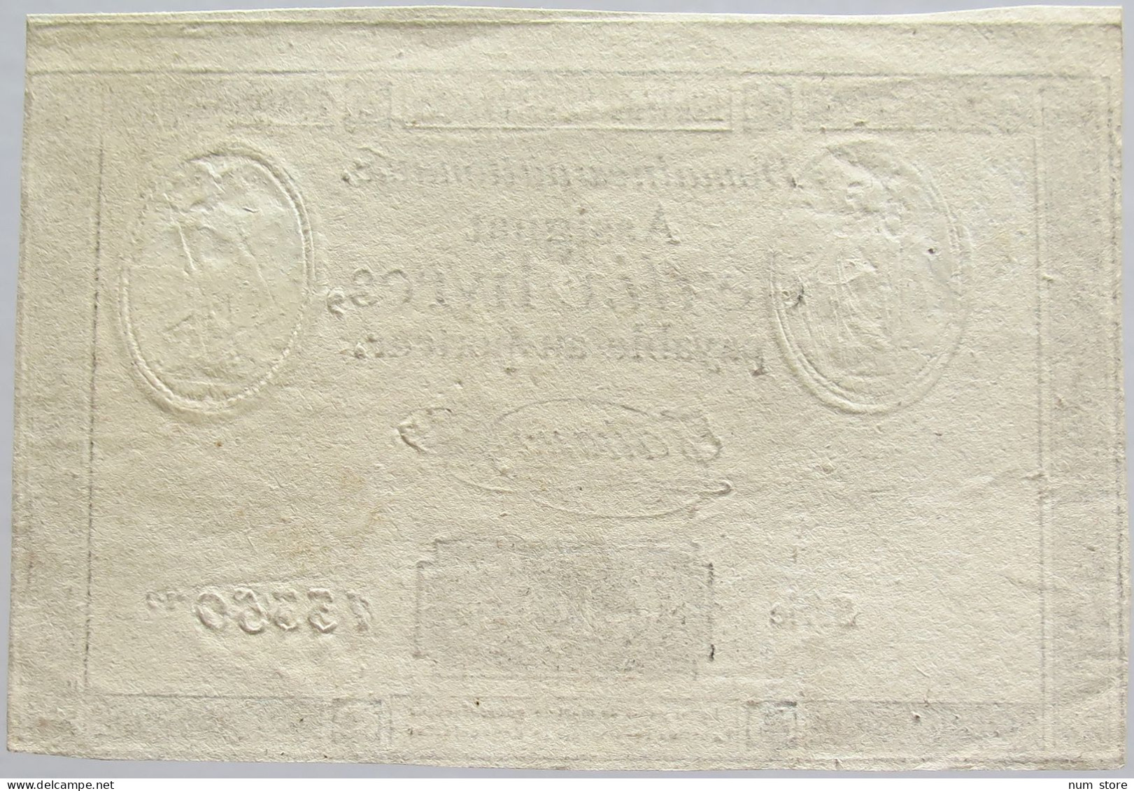 FRANCE ASSIGNAT 10 LIVERS 1792 #alb010 0275 - Assignate