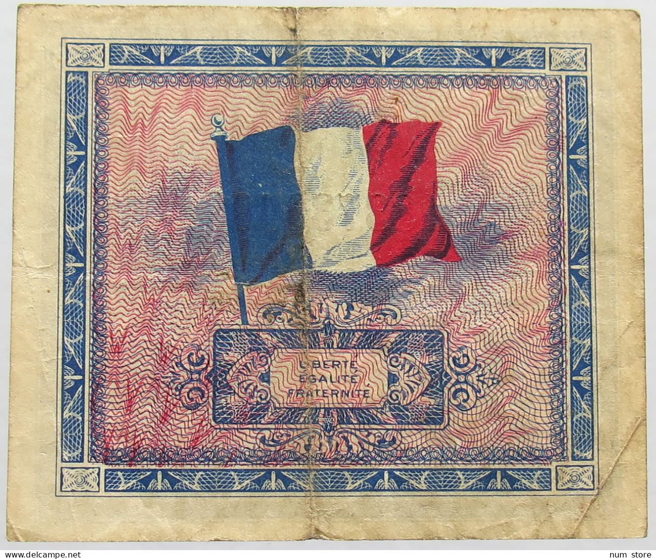 FRANCE 2 FRANCS 1944 #alb015 0261 - Unclassified