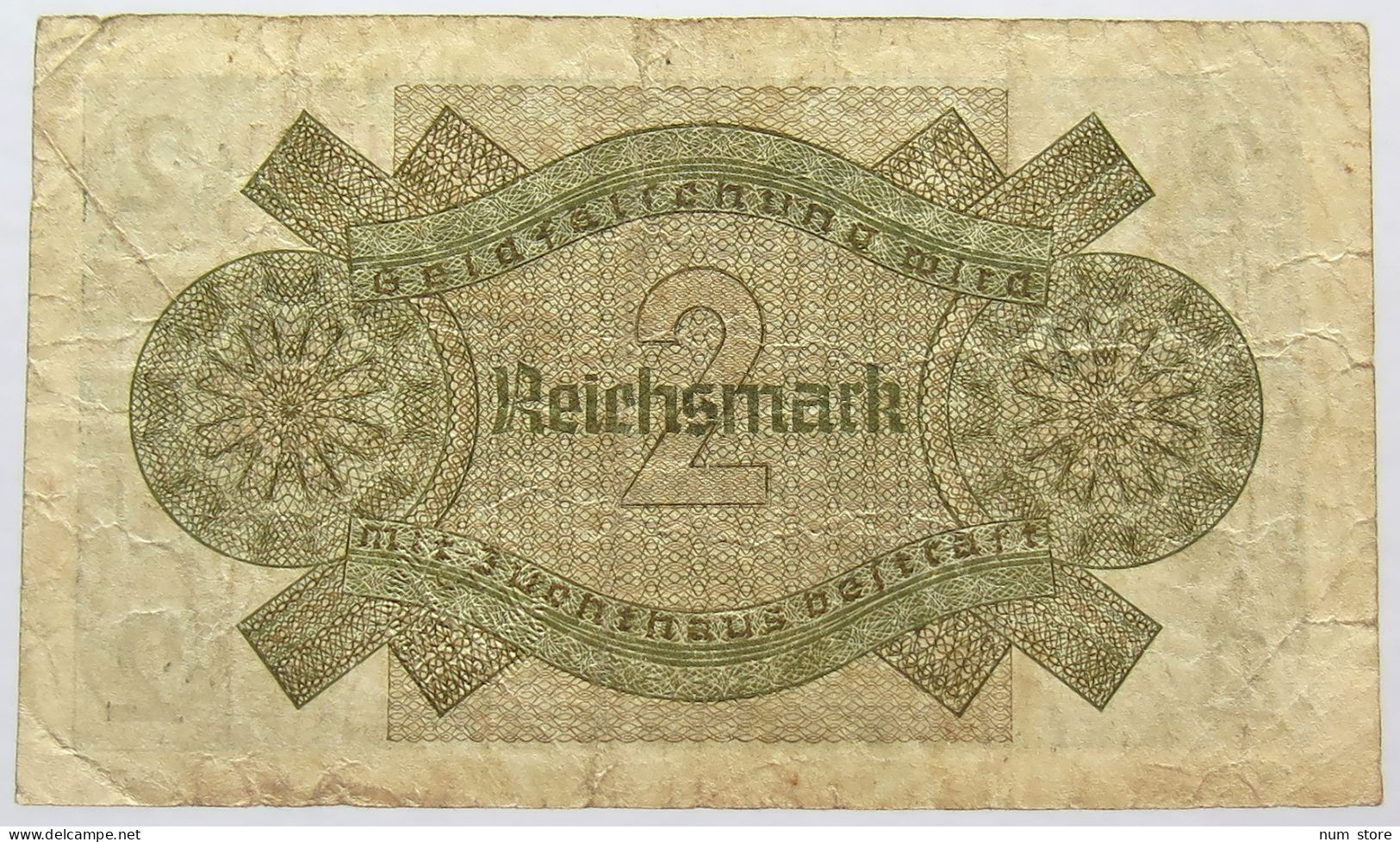 GERMANY 2 REICHSMARK 1940 #alb067 0299 - Otros & Sin Clasificación