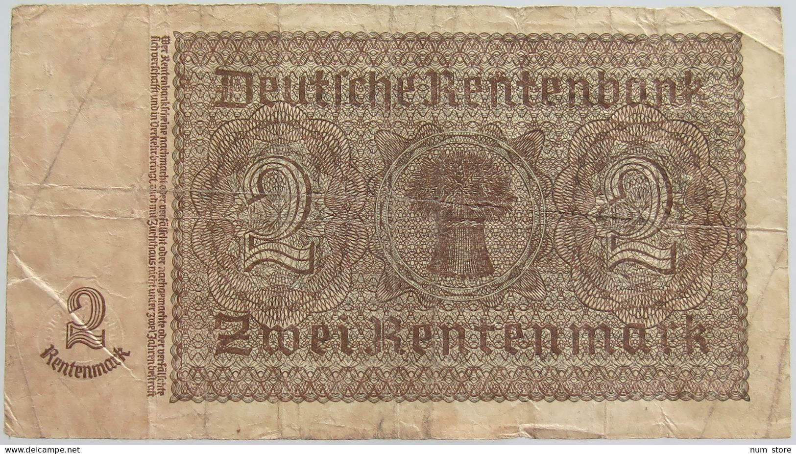 GERMANY 2 MARK 1937 #alb068 0063 - Other & Unclassified