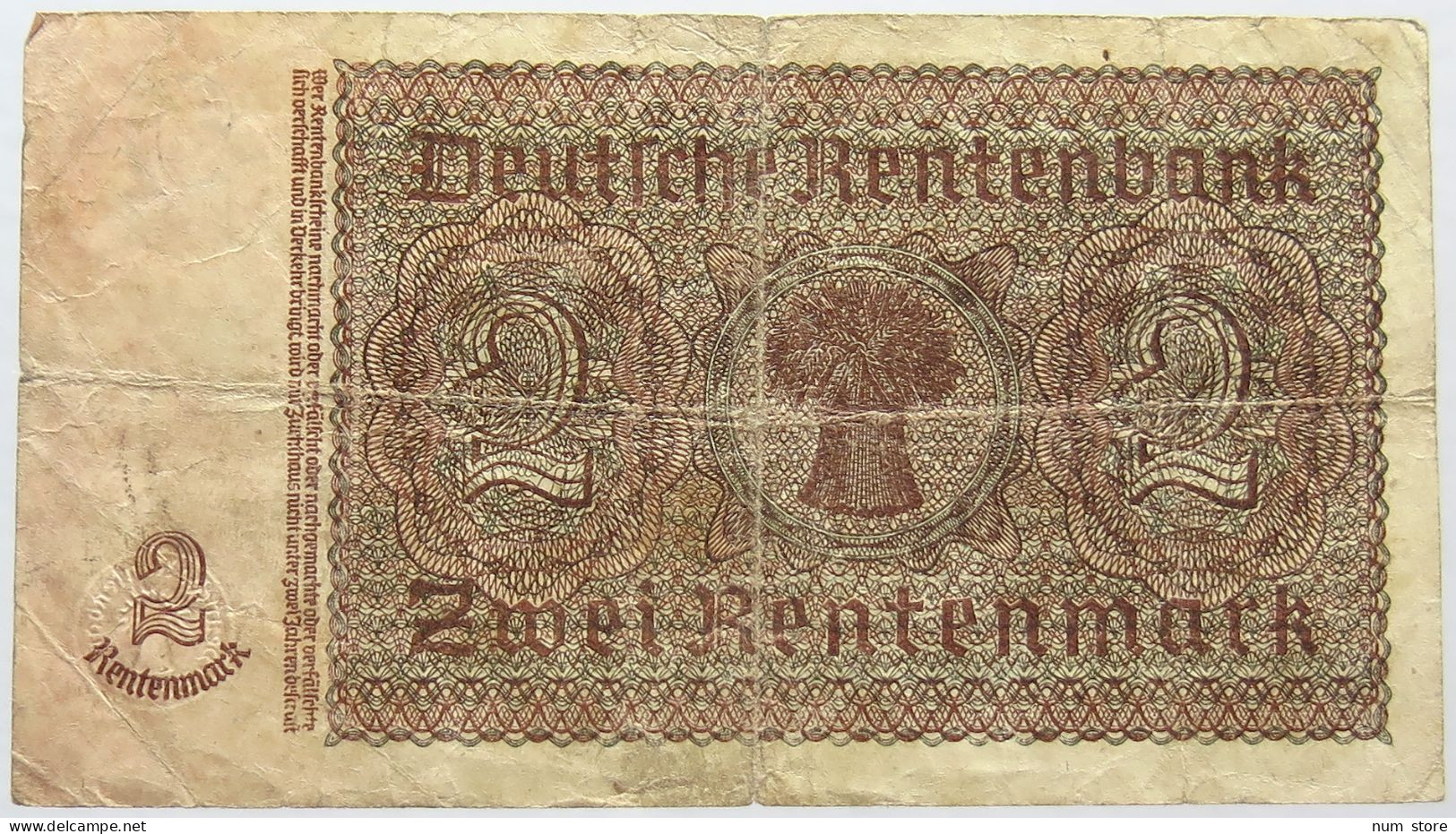GERMANY 2 MARK 1937 #alb066 0151 - Other & Unclassified