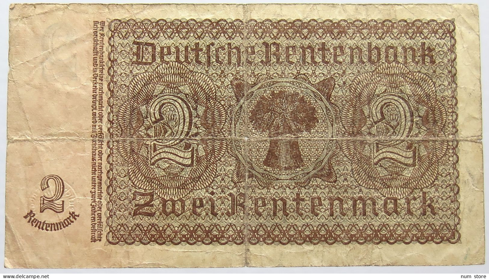 GERMANY 2 MARK 1937 #alb066 0155 - Other & Unclassified