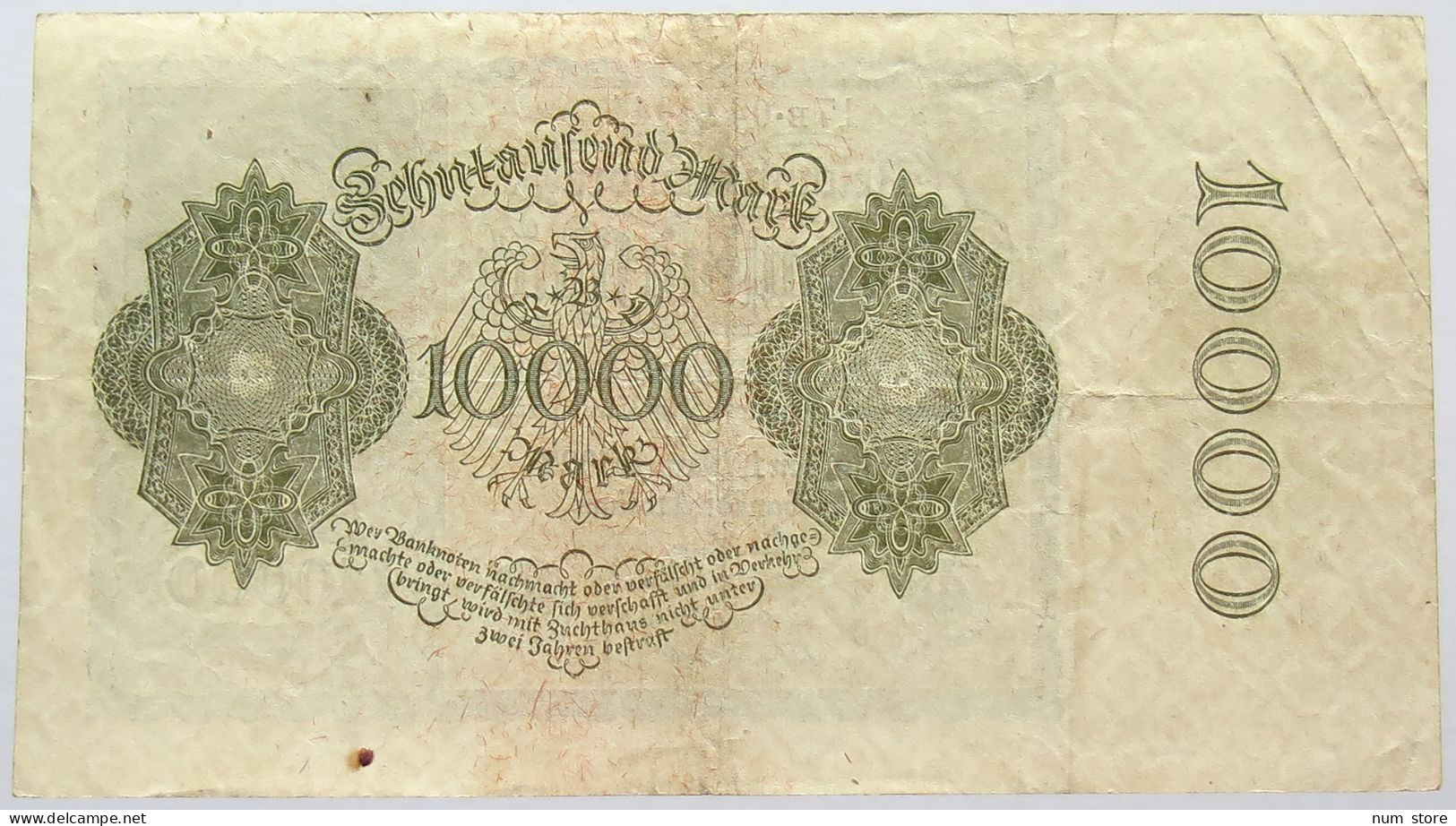 GERMANY 10000 MARK 1923 #alb067 0255 - 10000 Mark