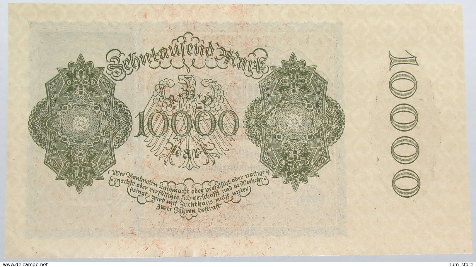GERMANY 10000 MARK 1922 BERLIN TOP #alb004 0441 - 10.000 Mark