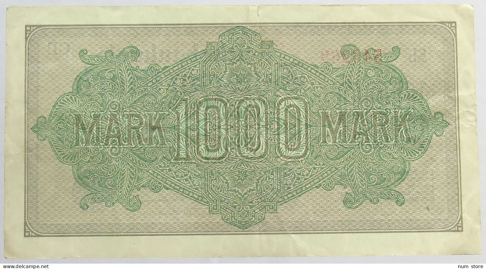 GERMANY 1000 MARK 1922 #alb066 0387 - 1.000 Mark
