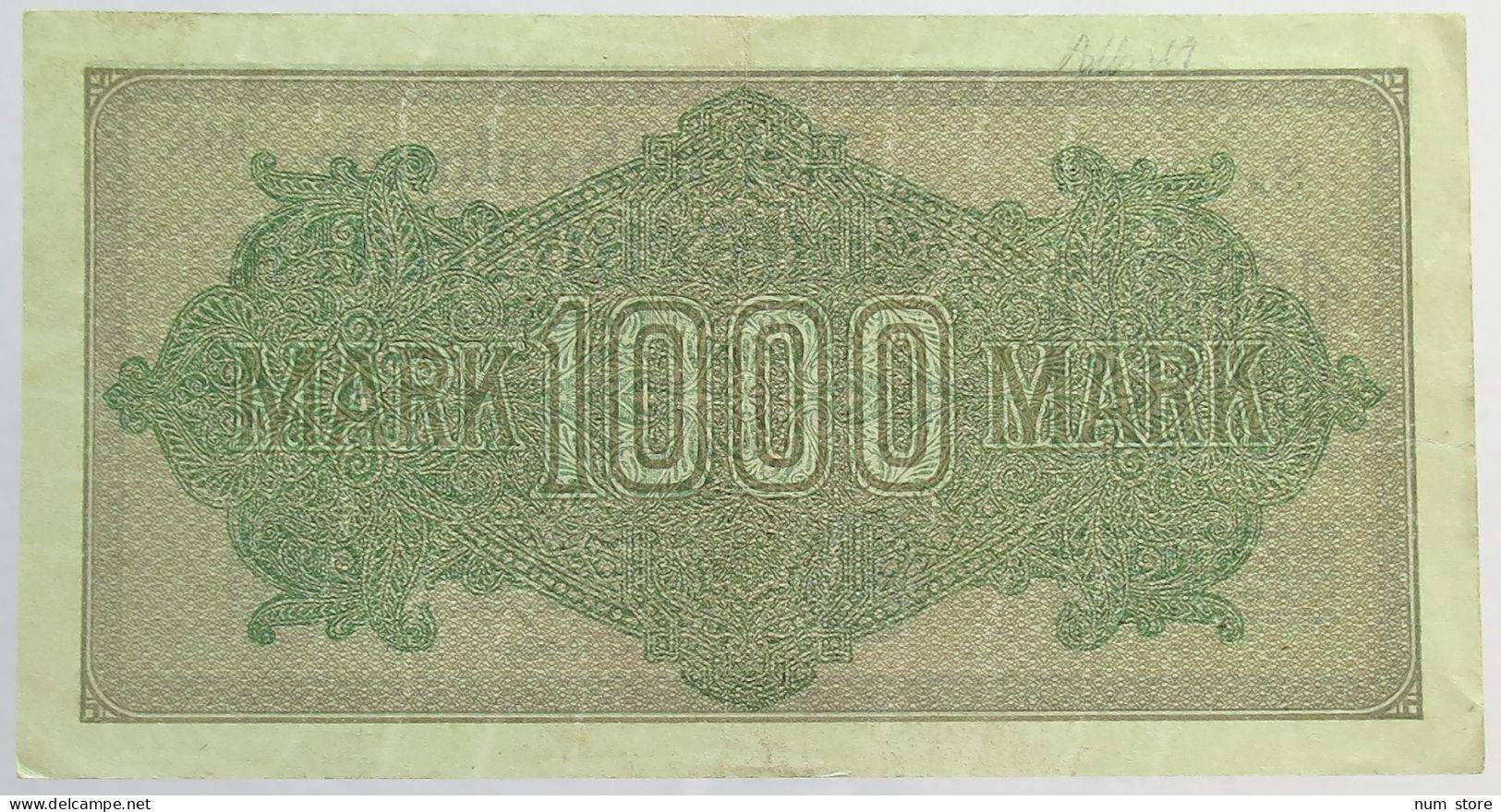 GERMANY 1000 MARK 1922 #alb066 0381 - 1.000 Mark