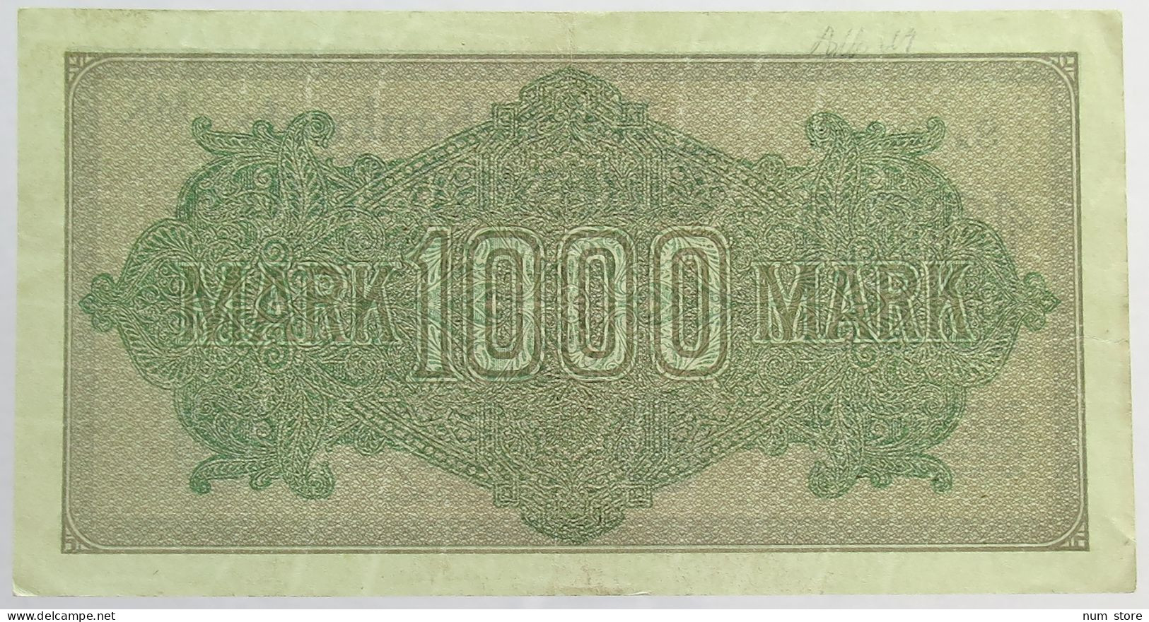 GERMANY 1000 MARK 1922 #alb066 0381 - 1000 Mark