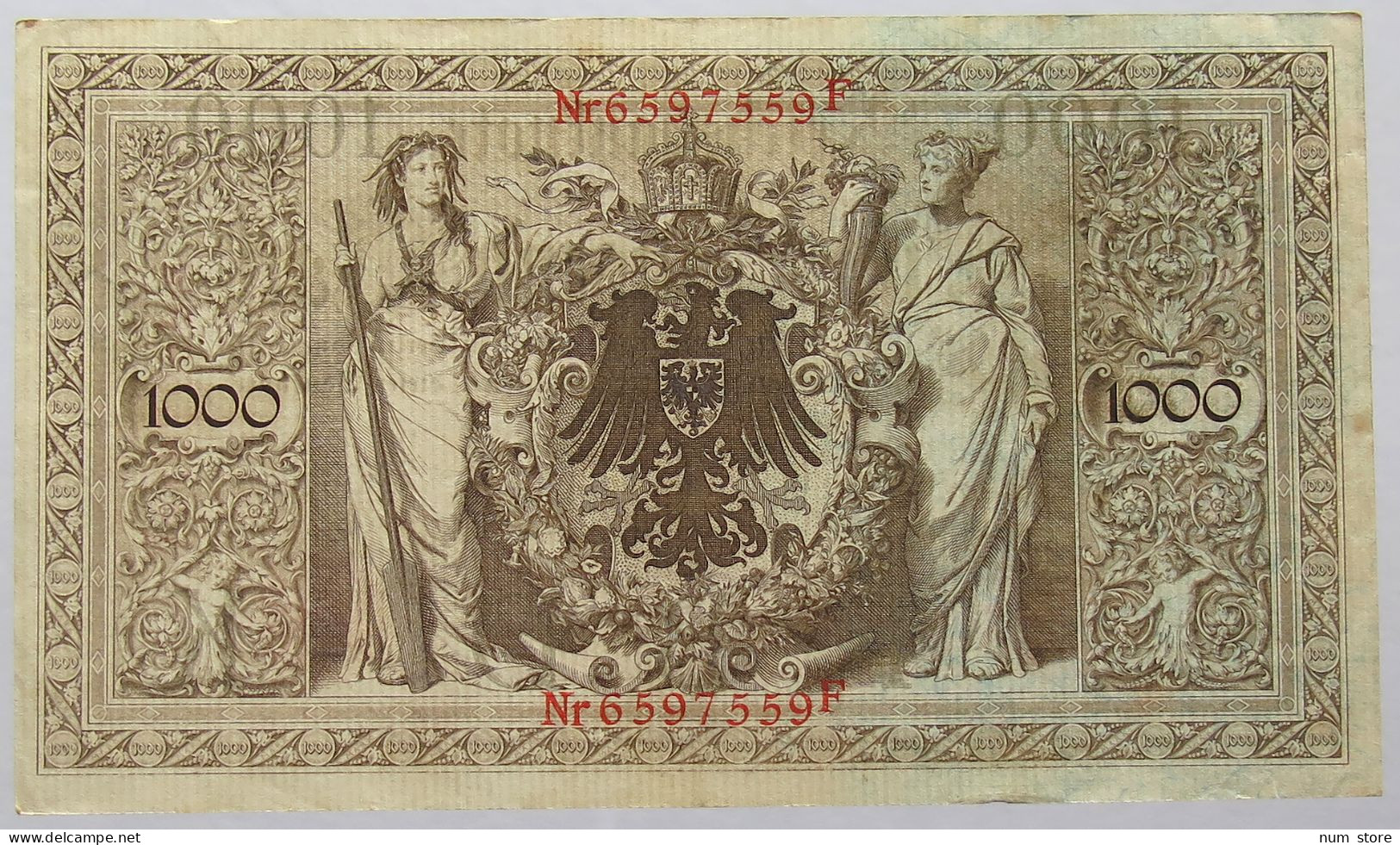 GERMANY 1000 MARK 1910 TOP #alb067 0205 - 1.000 Mark