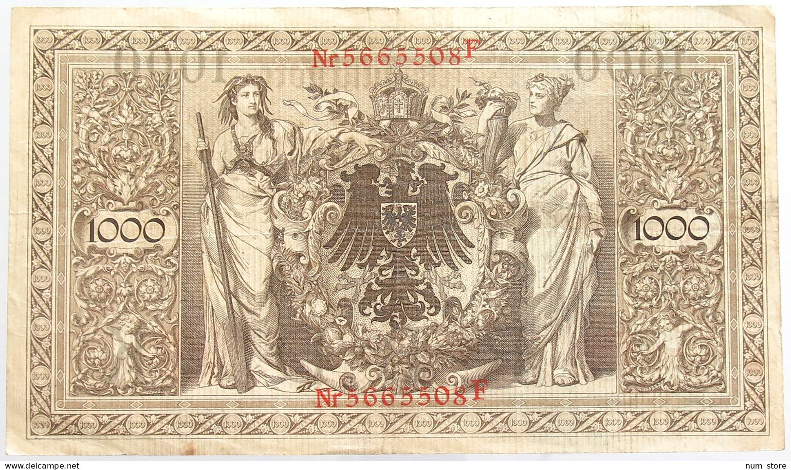 GERMANY 1000 MARK 1910 #alb068 0053 - 1000 Mark