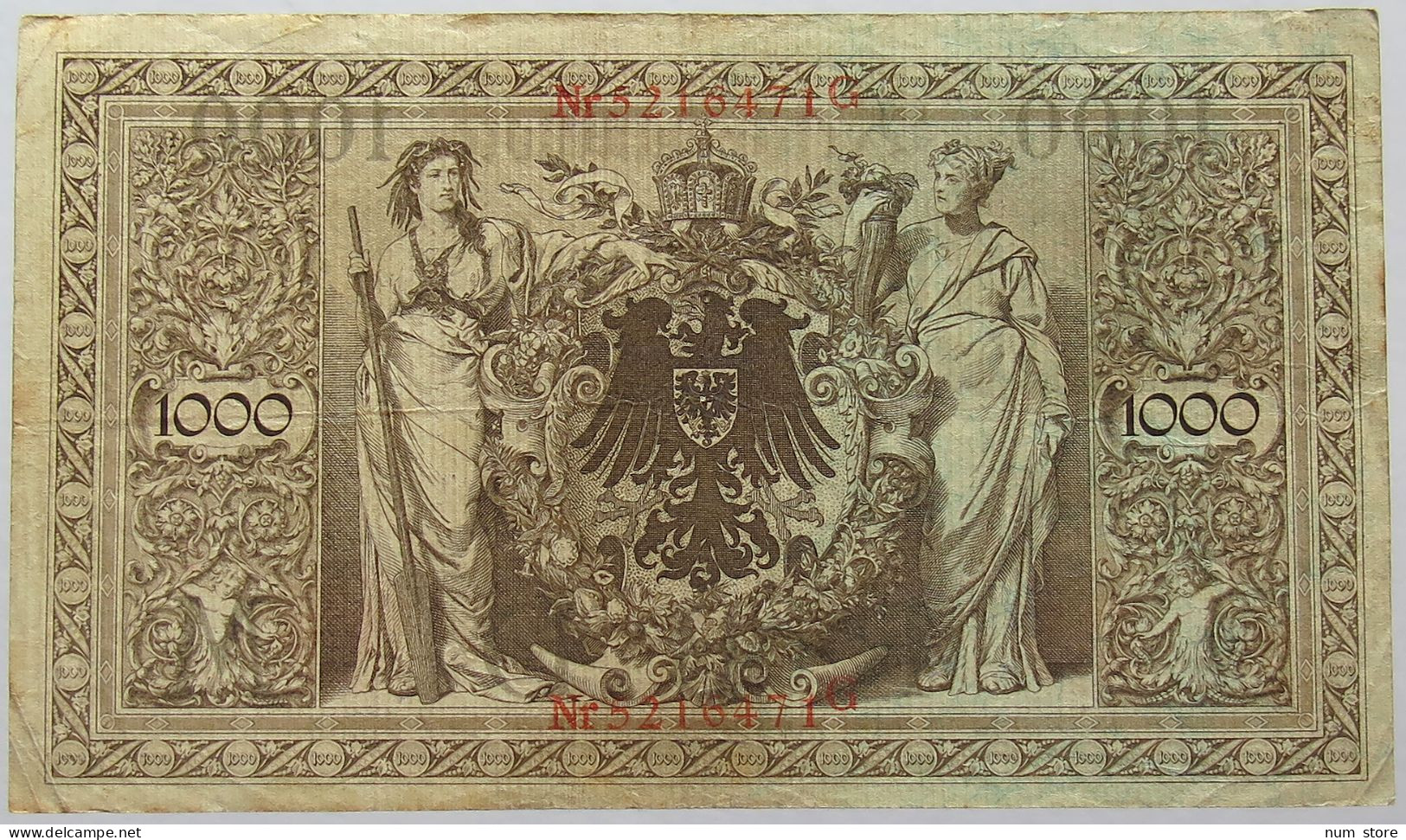 GERMANY 1000 MARK 1910 #alb067 0191 - 1.000 Mark