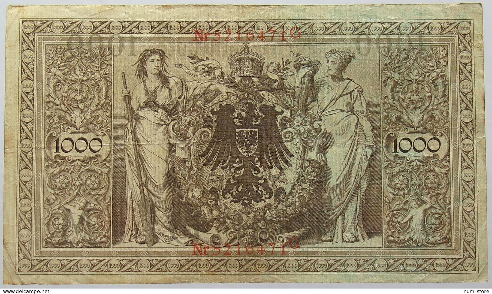 GERMANY 1000 MARK 1910 #alb067 0191 - 1000 Mark