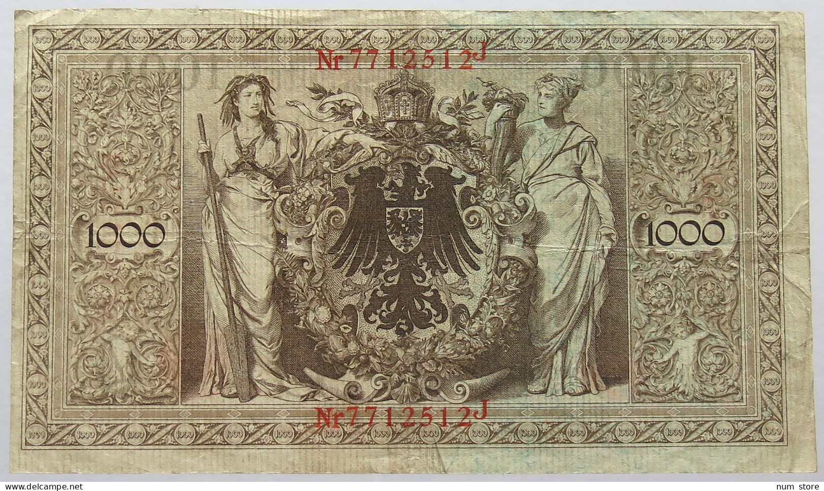 GERMANY 1000 MARK 1910 #alb067 0183 - 1.000 Mark