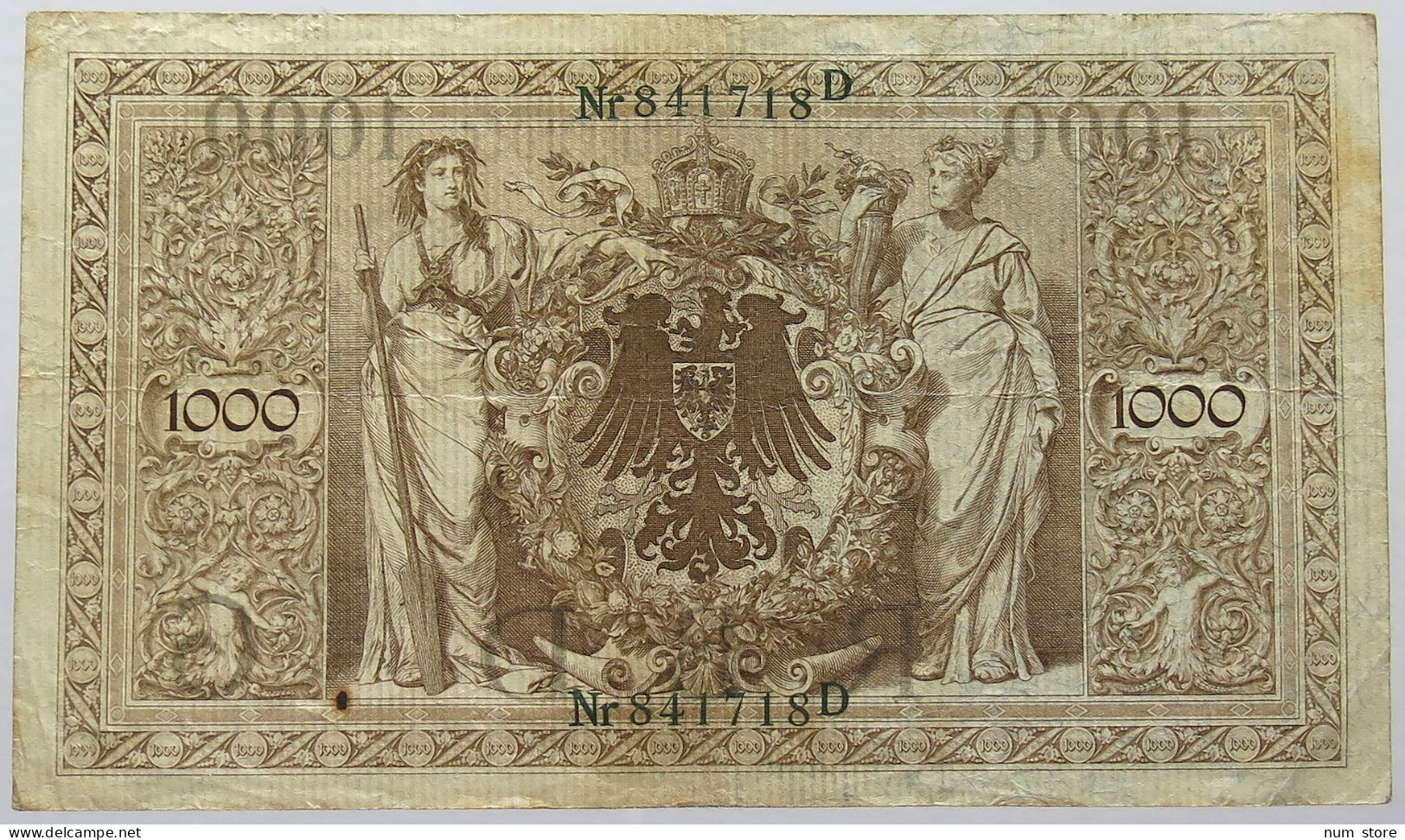 GERMANY 1000 MARK 1910 #alb067 0171 - 1000 Mark