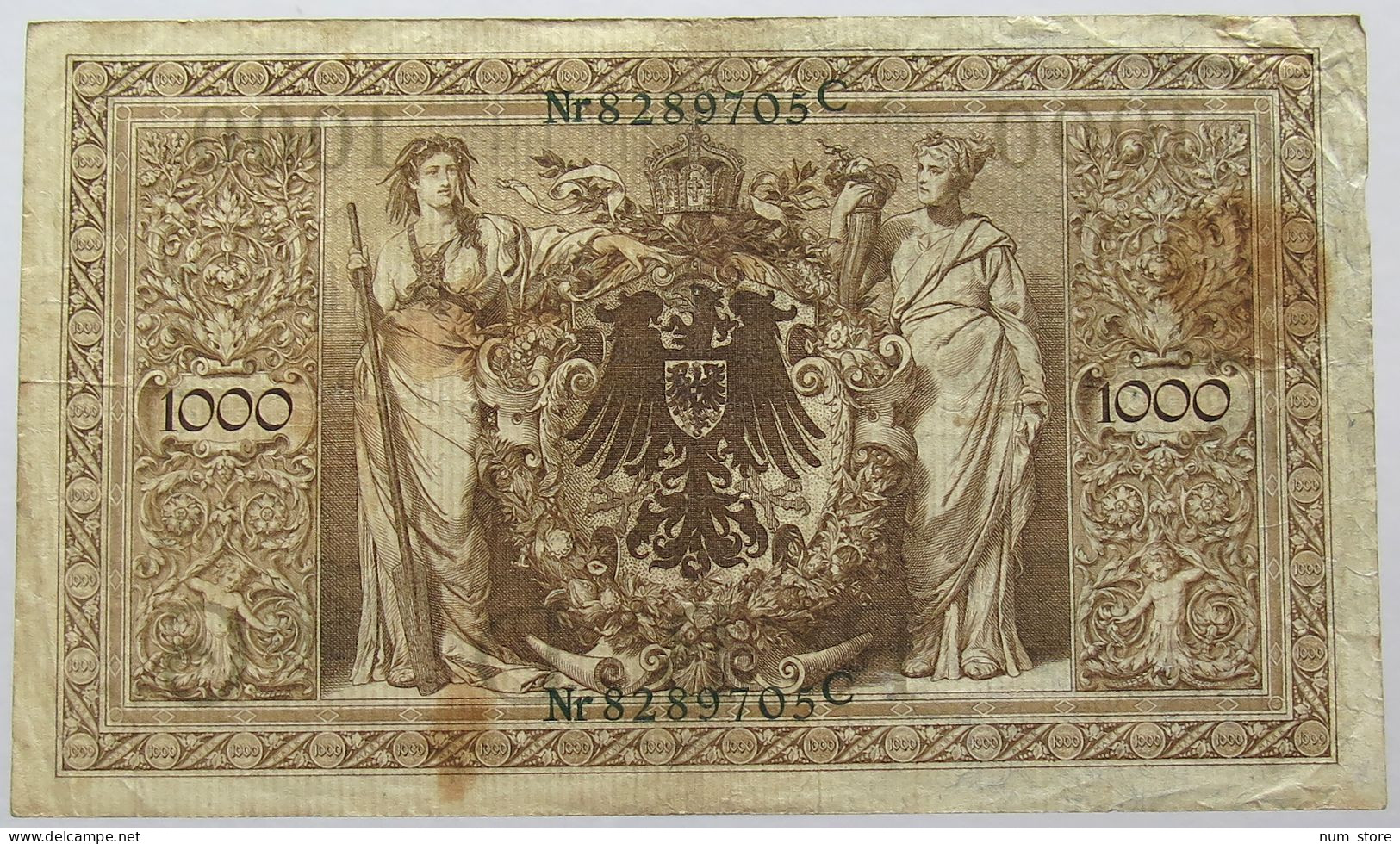 GERMANY 1000 MARK 1910 #alb067 0165 - 1000 Mark