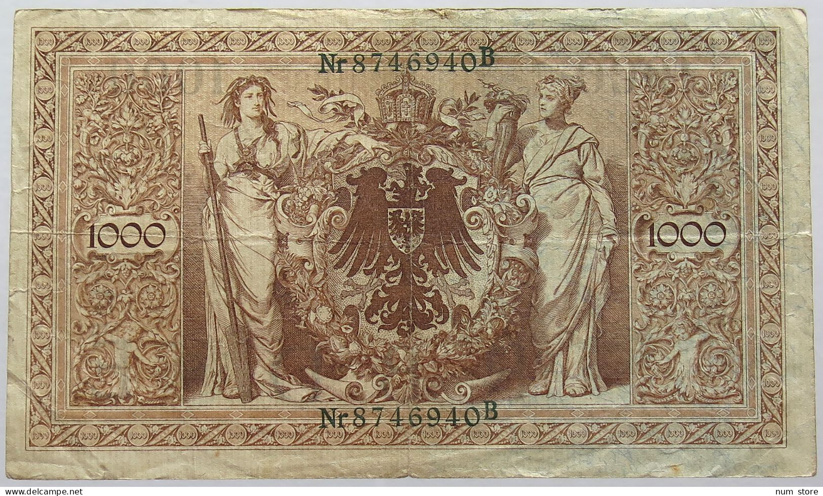 GERMANY 1000 MARK 1910 #alb067 0159 - 1.000 Mark