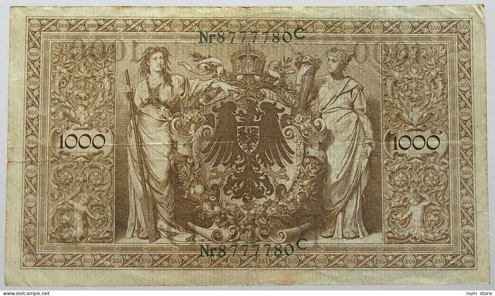 GERMANY 1000 MARK 1910 #alb067 0163 - 1.000 Mark