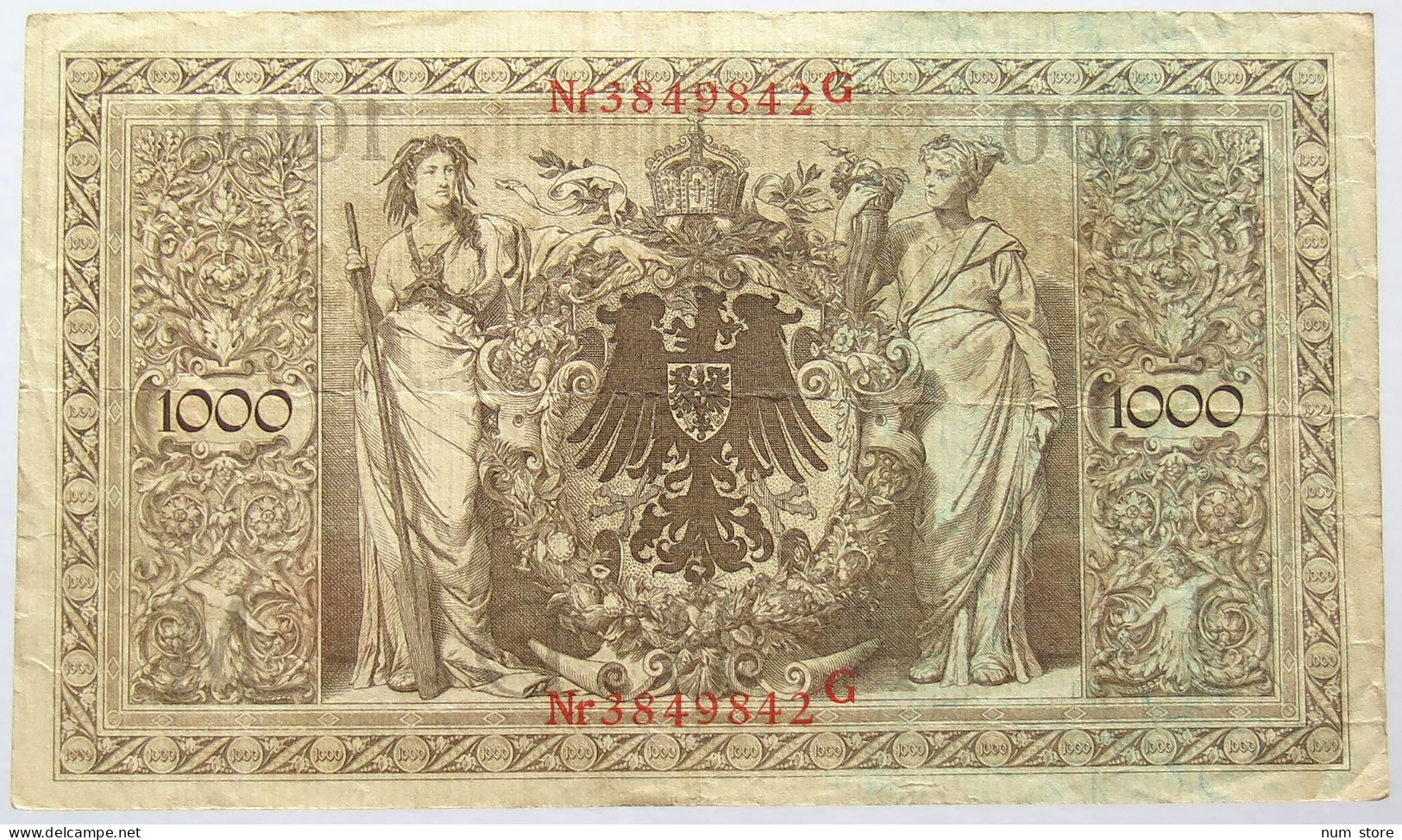 GERMANY 1000 MARK 1910 #alb066 0113 - 1000 Mark