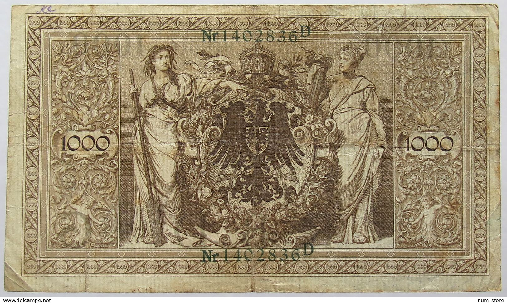 GERMANY 1000 MARK 1910 #alb067 0161 - 1000 Mark