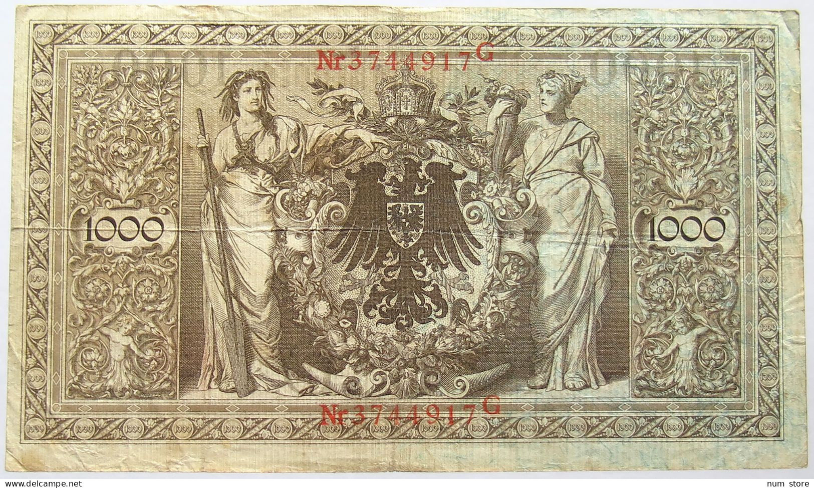 GERMANY 1000 MARK 1910 #alb066 0115 - 1000 Mark