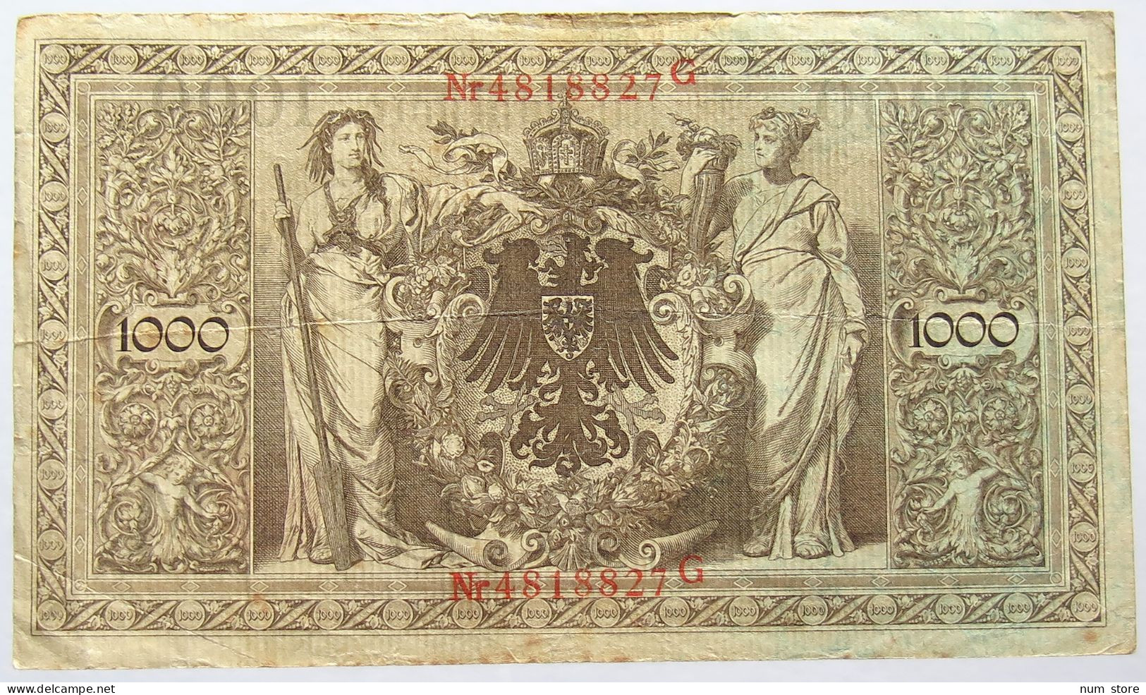 GERMANY 1000 MARK 1910 #alb066 0107 - 1.000 Mark