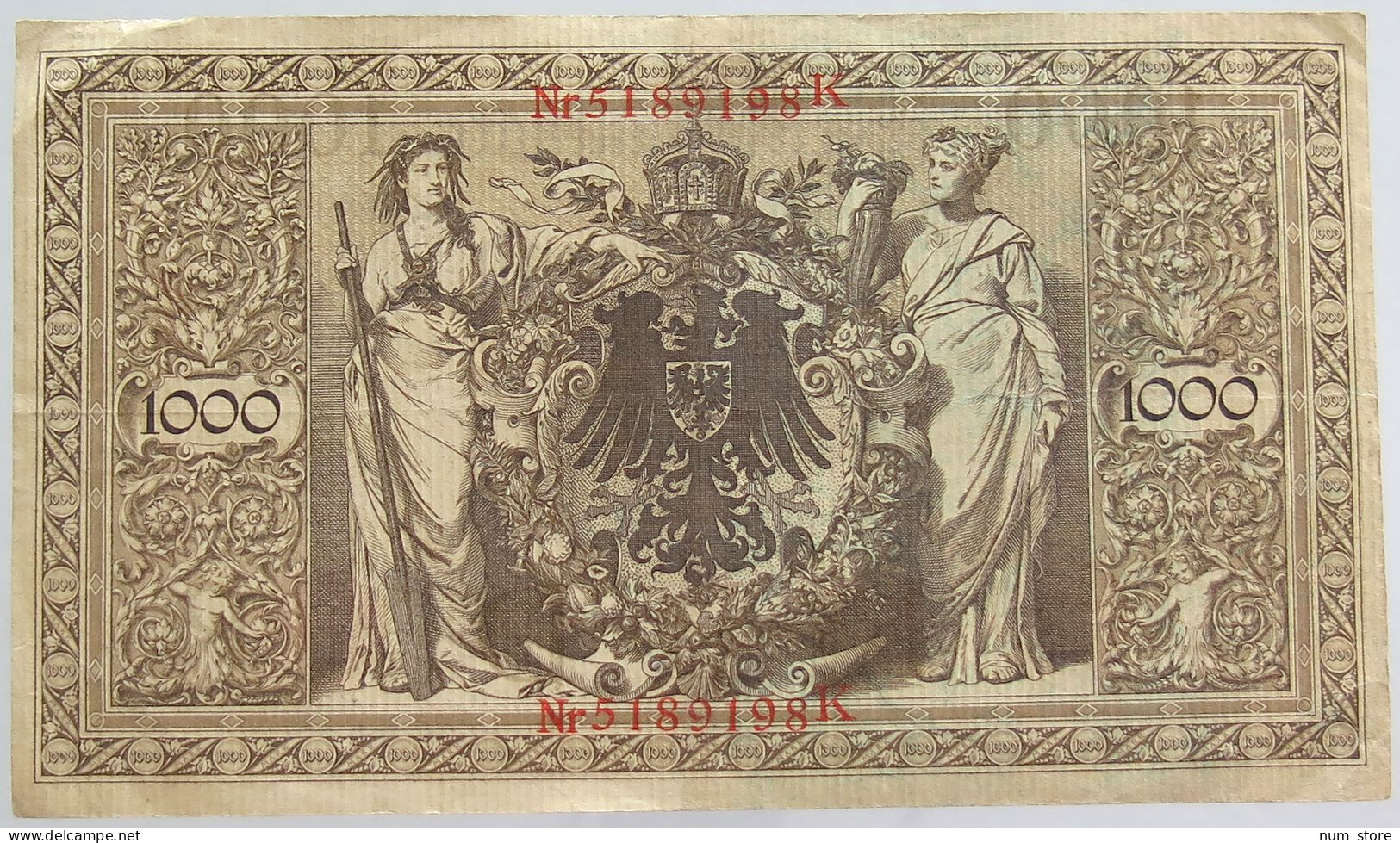 GERMANY 1000 MARK 1910 #alb068 0057 - 1.000 Mark