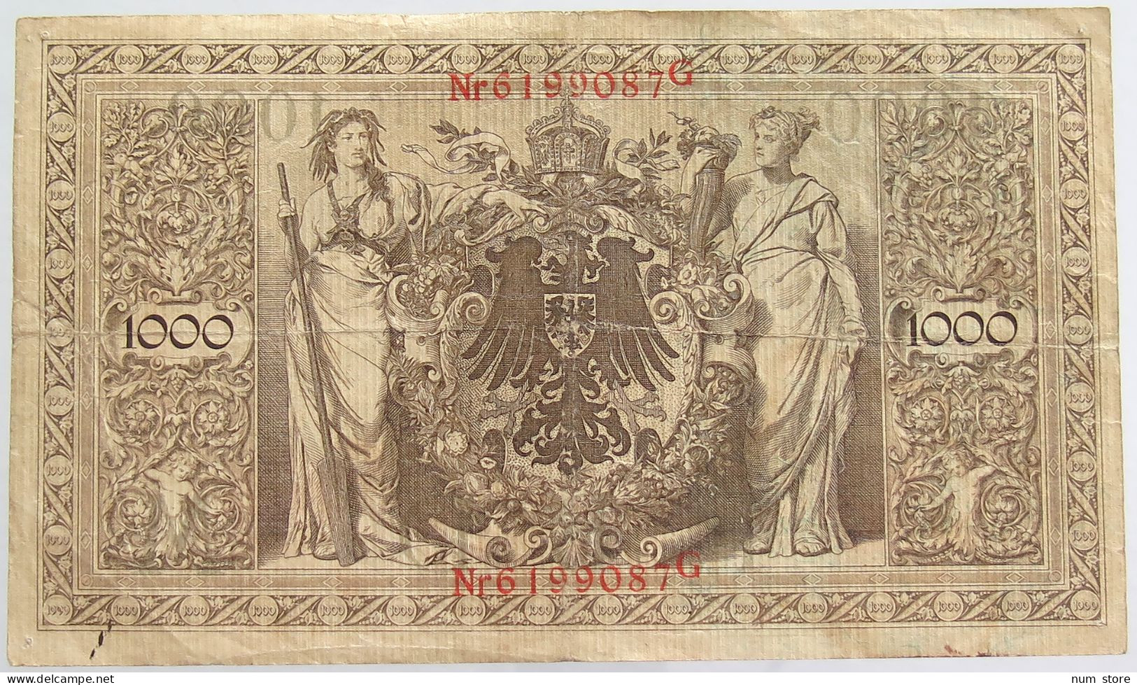 GERMANY 1000 MARK 1910 #alb068 0055 - 1.000 Mark