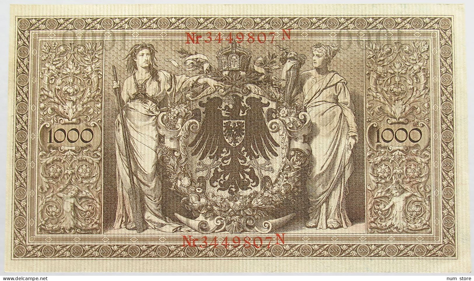 GERMANY 1000 MARK 1910 #alb018 0493 - 1.000 Mark