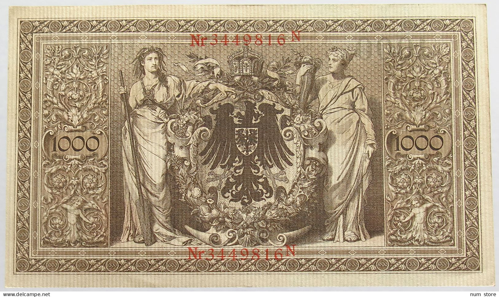 GERMANY 1000 MARK 1910 #alb018 0475 - 1.000 Mark