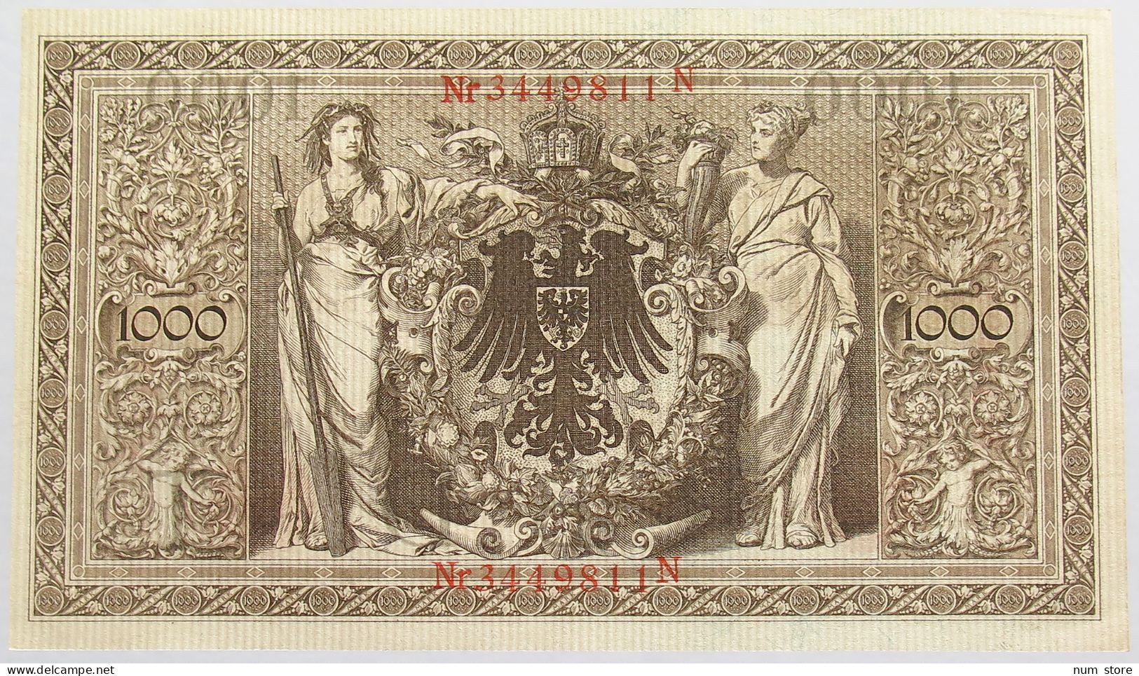 GERMANY 1000 MARK 1910 #alb018 0485 - 1.000 Mark