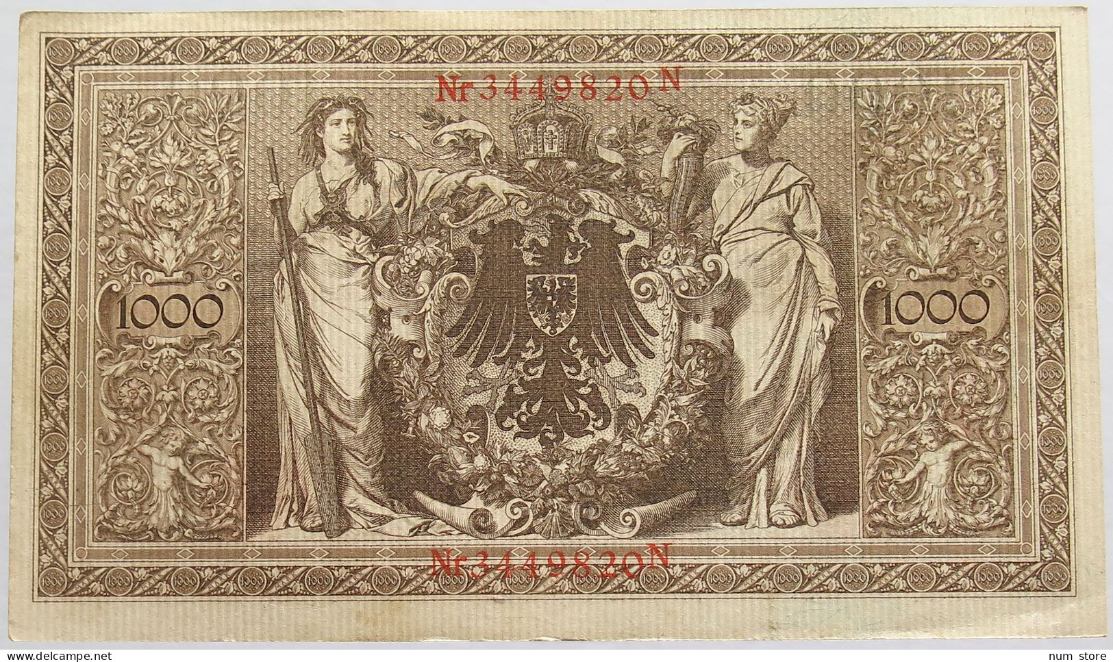 GERMANY 1000 MARK 1910 #alb018 0471 - 1.000 Mark