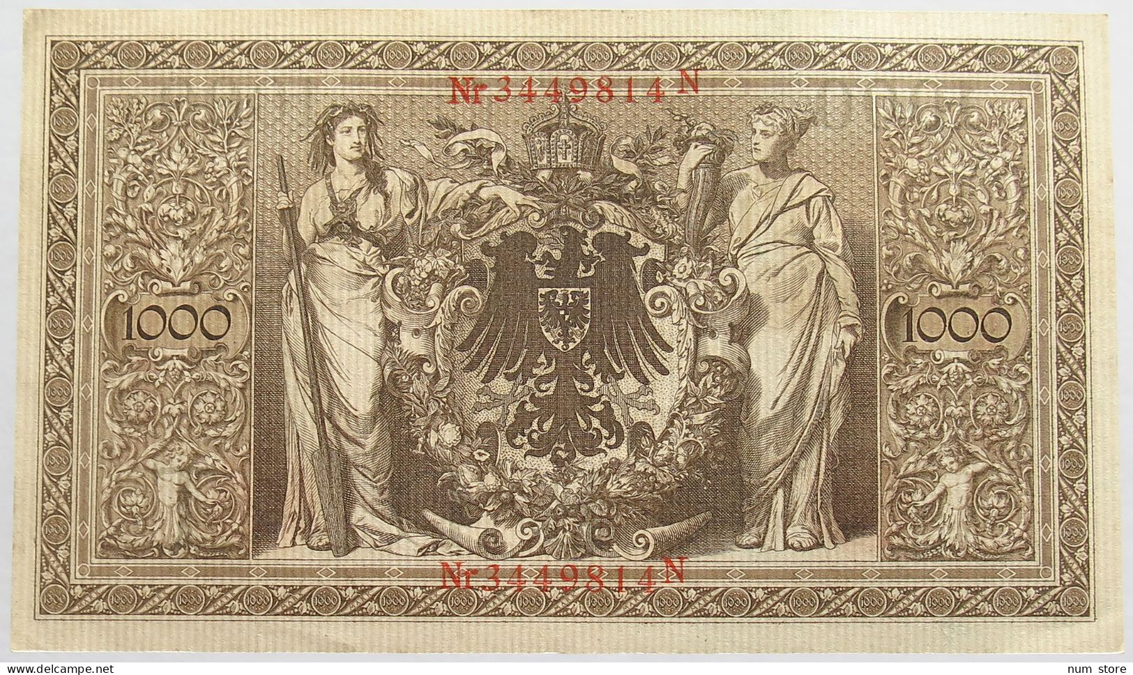 GERMANY 1000 MARK 1910 #alb018 0479 - 1.000 Mark