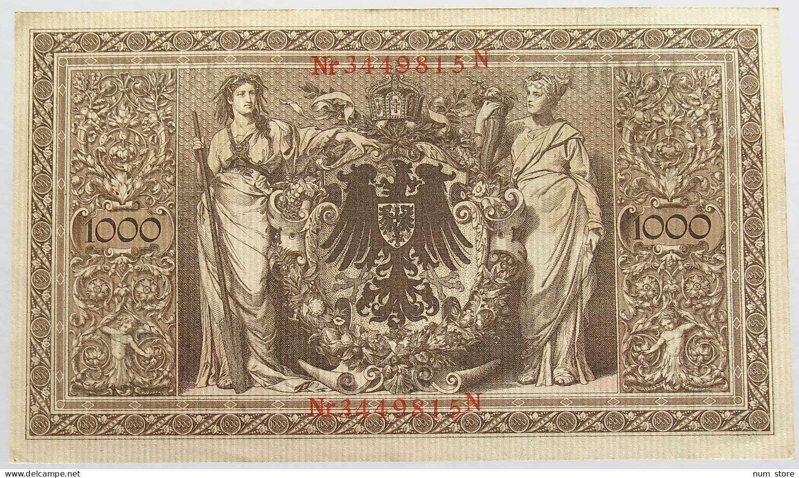 GERMANY 1000 MARK 1910 #alb018 0477 - 1.000 Mark