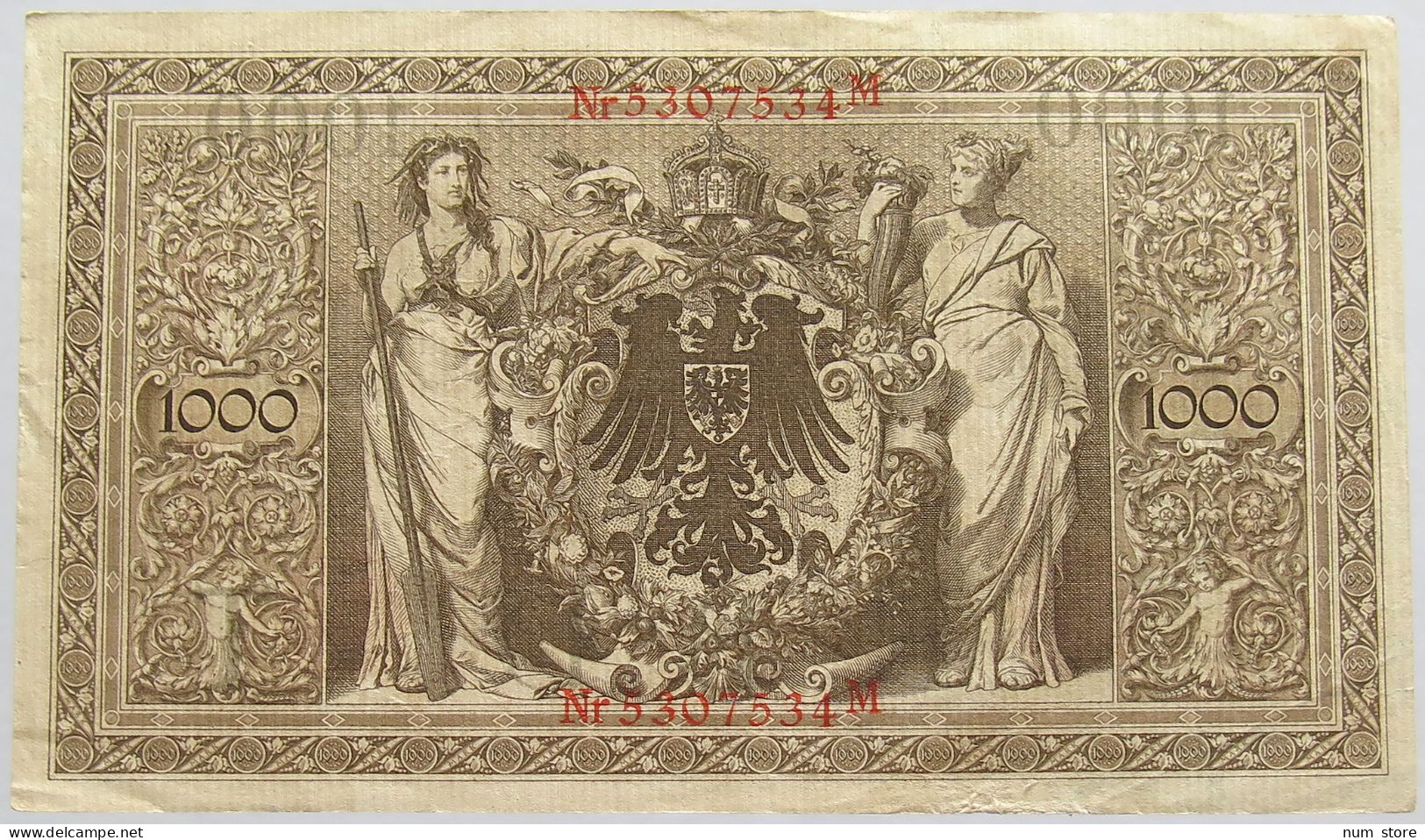 GERMANY 1000 MARK 1910 #alb018 0365 - 1.000 Mark