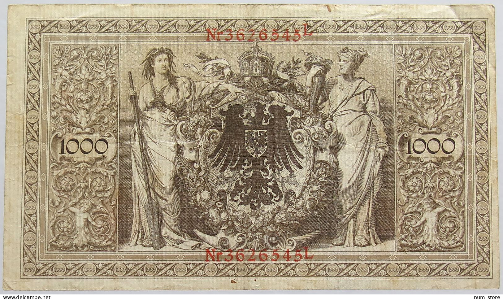 GERMANY 1000 MARK 1910 #alb018 0367 - 1.000 Mark