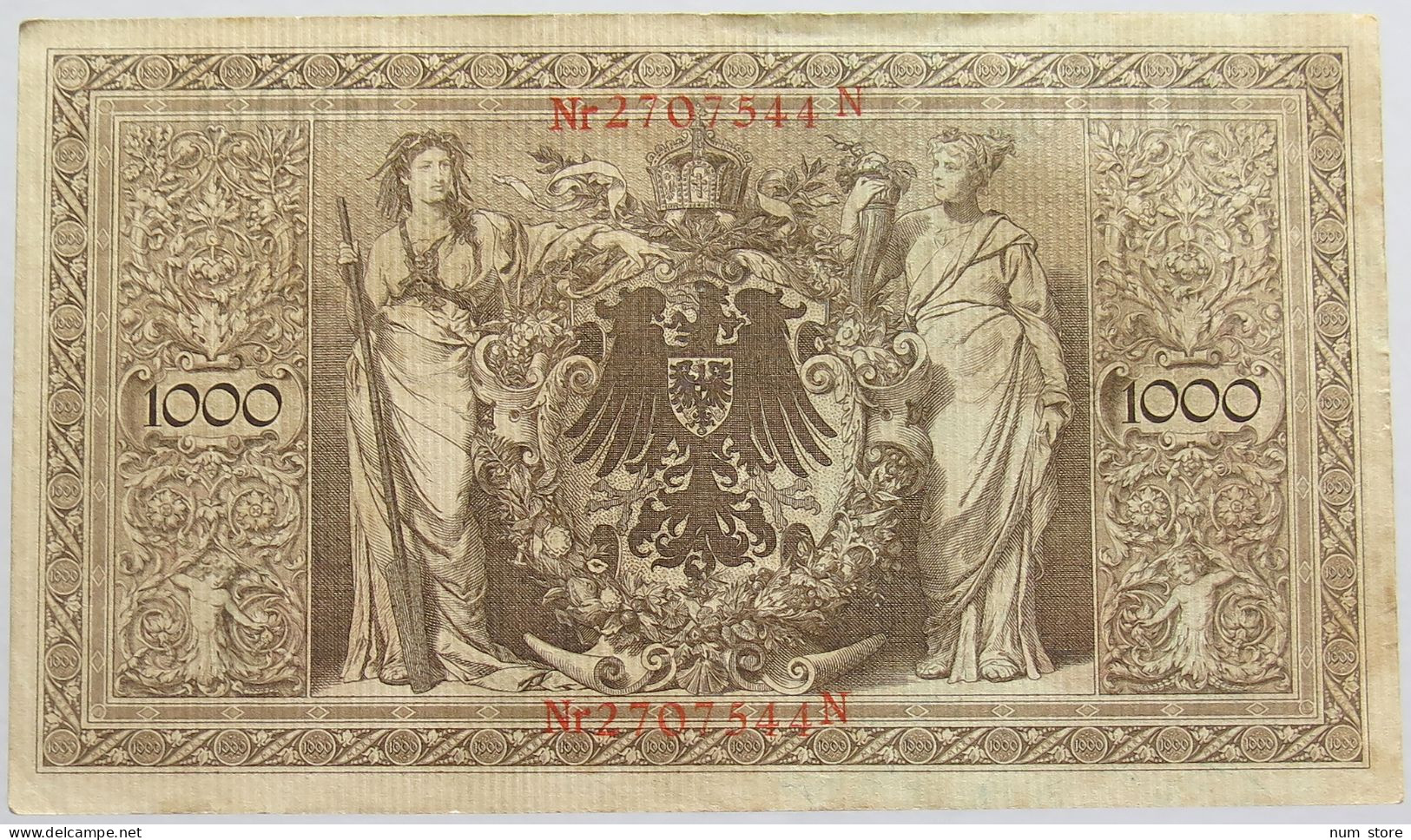 GERMANY 1000 MARK 1910 #alb018 0363 - 1.000 Mark