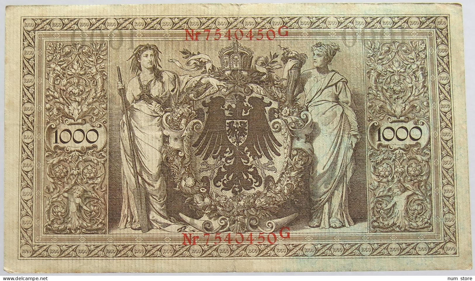 GERMANY 1000 MARK 1910 #alb018 0359 - 1000 Mark