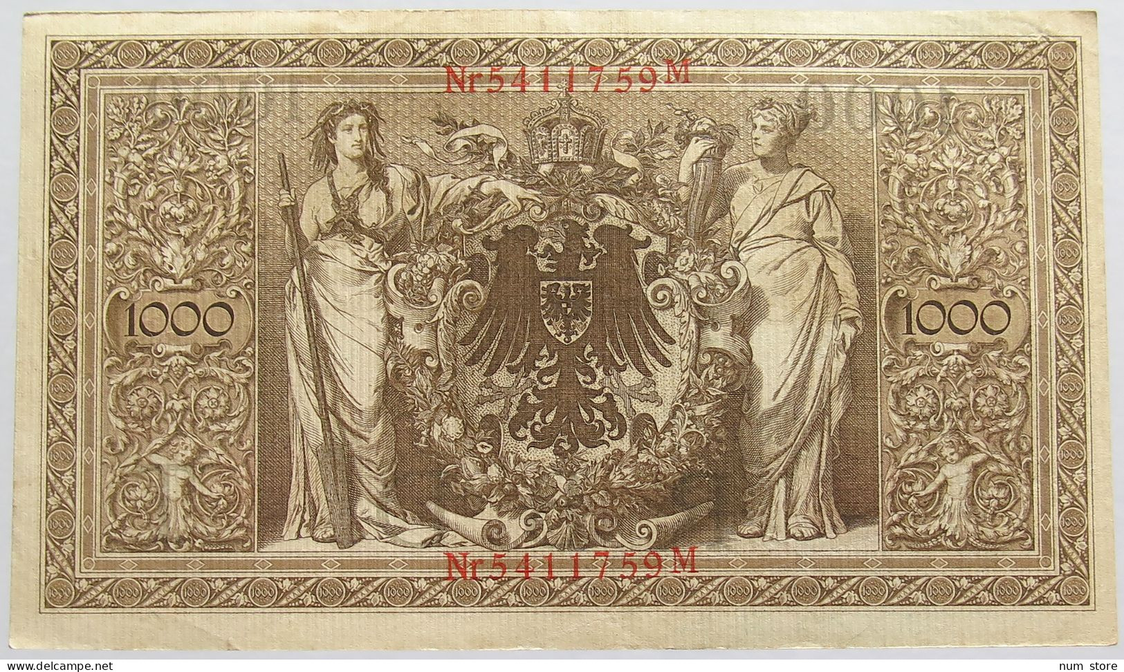 GERMANY 1000 MARK 1910 #alb018 0345 - 1.000 Mark