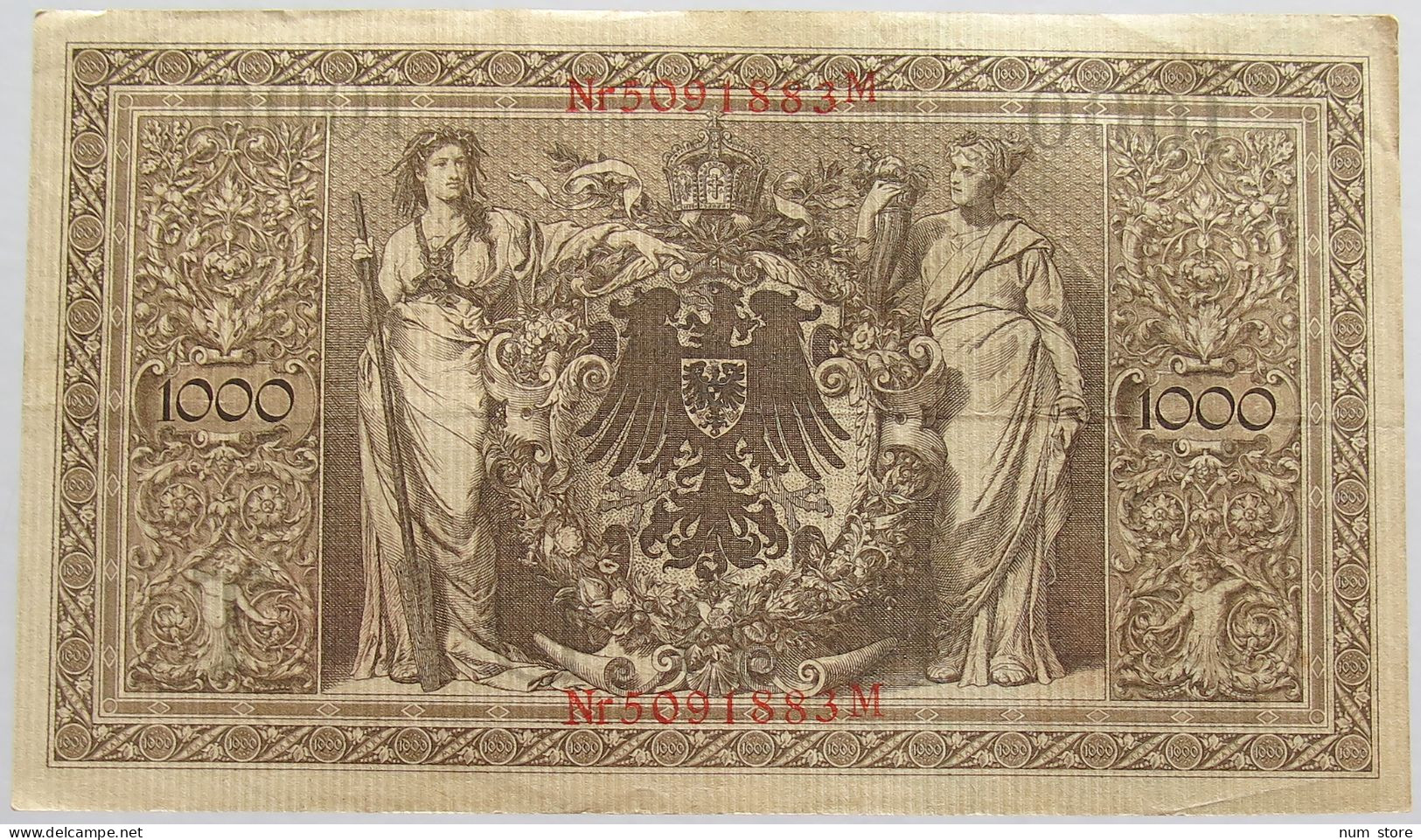 GERMANY 1000 MARK 1910 #alb018 0347 - 1.000 Mark