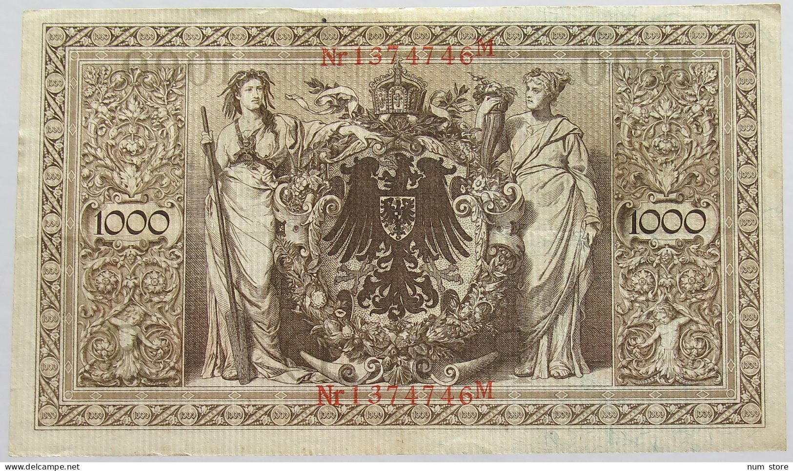 GERMANY 1000 MARK 1910 #alb018 0315 - 1.000 Mark