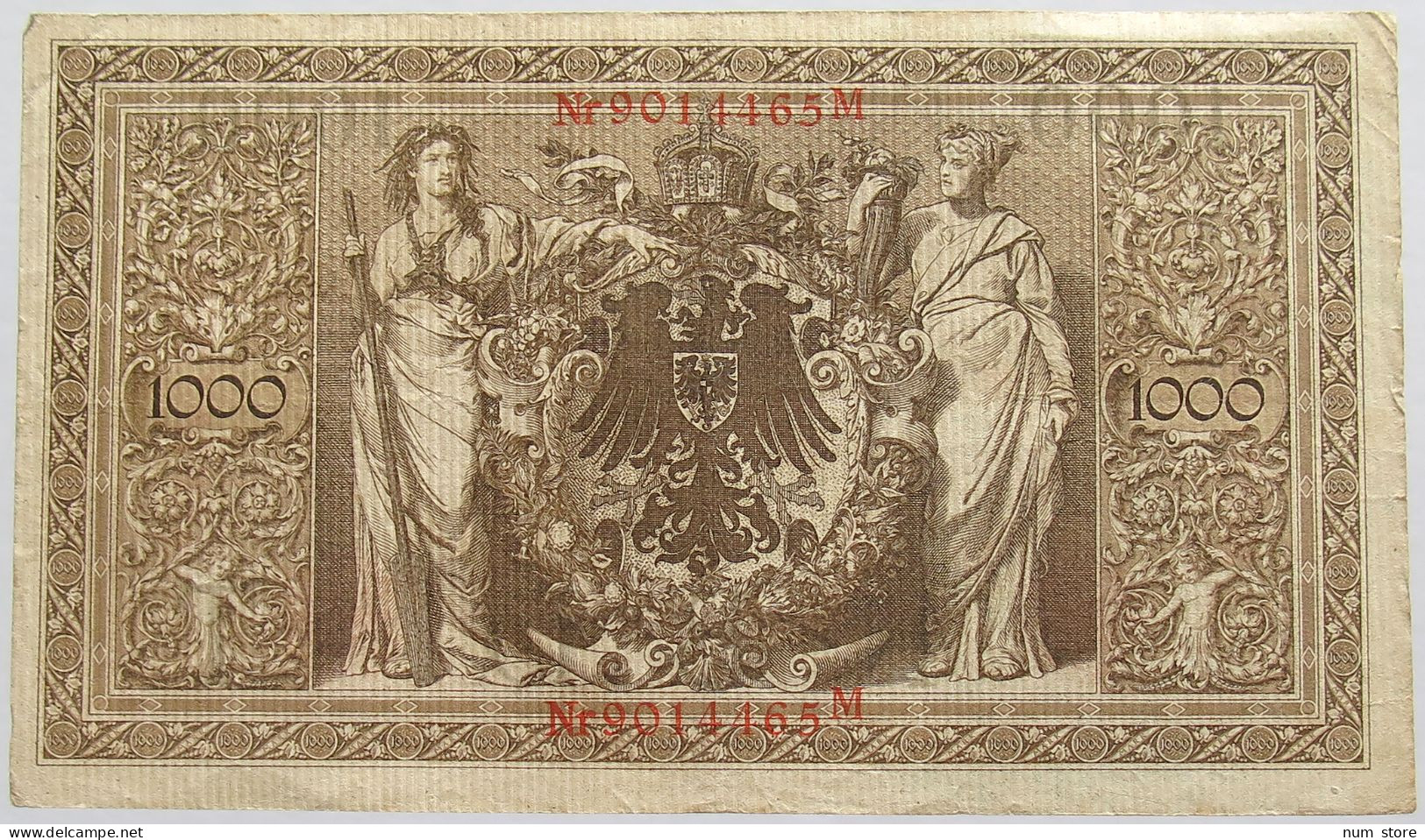 GERMANY 1000 MARK 1910 #alb018 0311 - 1.000 Mark