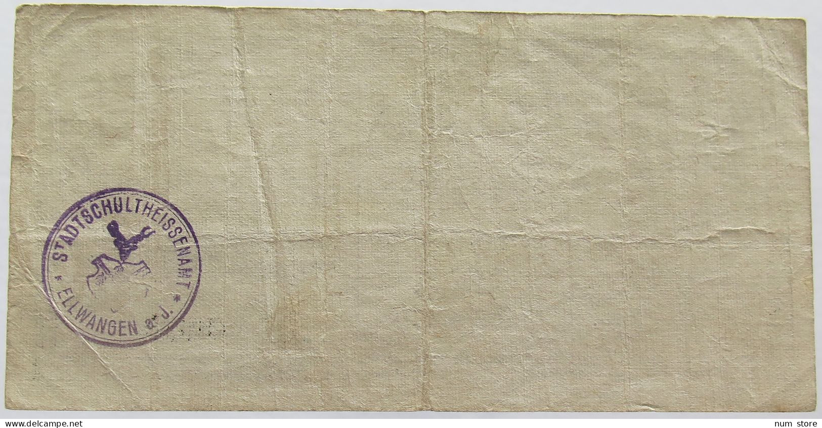 GERMANY 100 MILLIONEN MARK 1923 ELLWANGEN #alb002 0259 - 100 Miljoen Mark