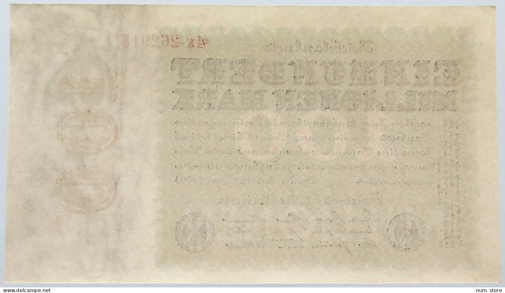 GERMANY 100 MILLIONEN MARK 1923 #alb004 0153 - 100 Miljoen Mark