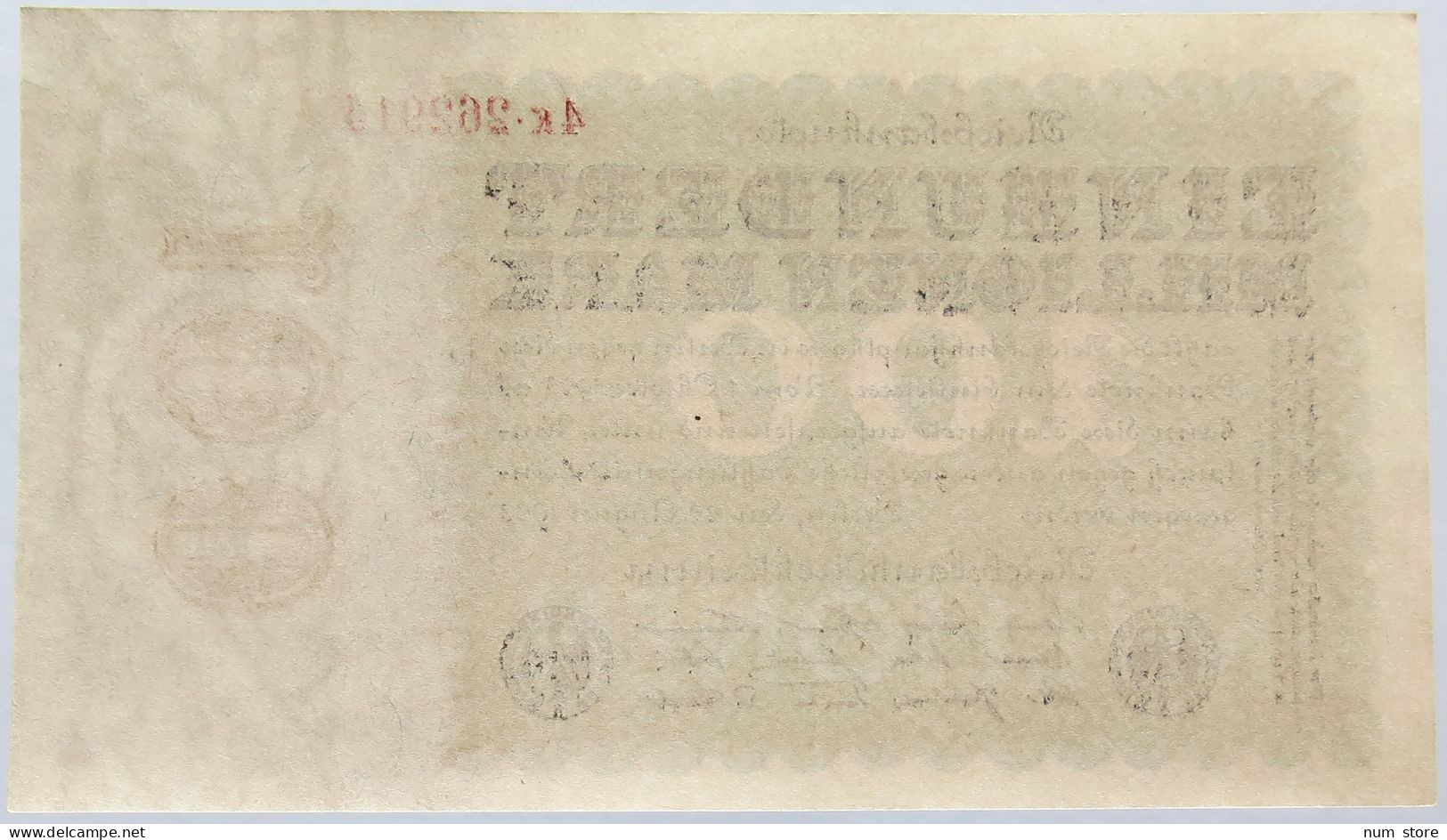 GERMANY 100 MILLIONEN MARK 1923 #alb004 0149 - 100 Miljoen Mark