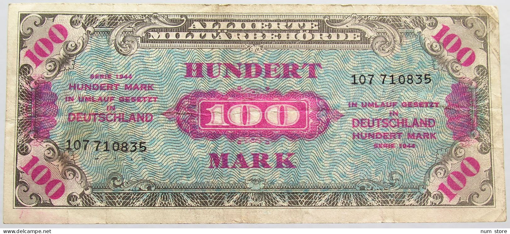 GERMANY 100 MARK 1944 #alb015 0083 - 100 Reichsmark