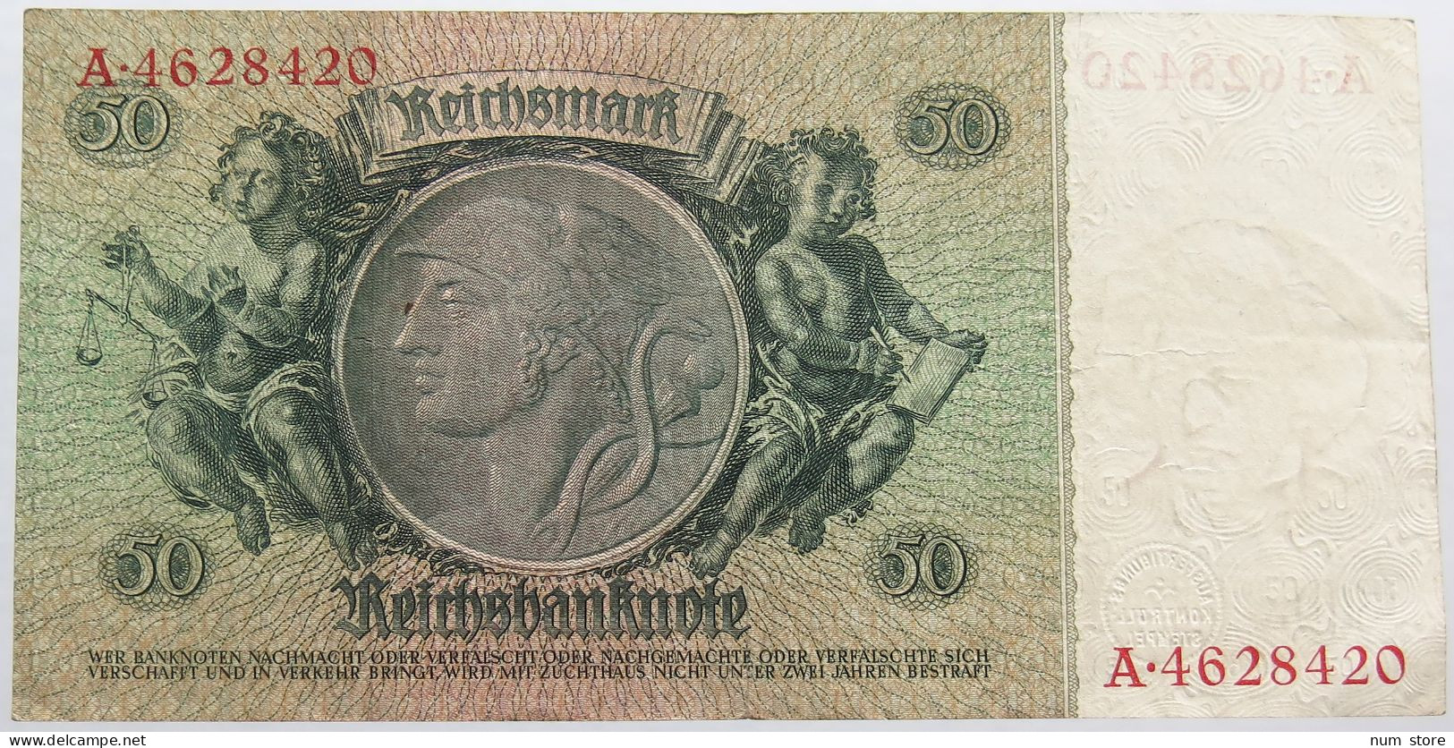 GERMANY 50 MARK 1933 #alb014 0021 - 50 Mark