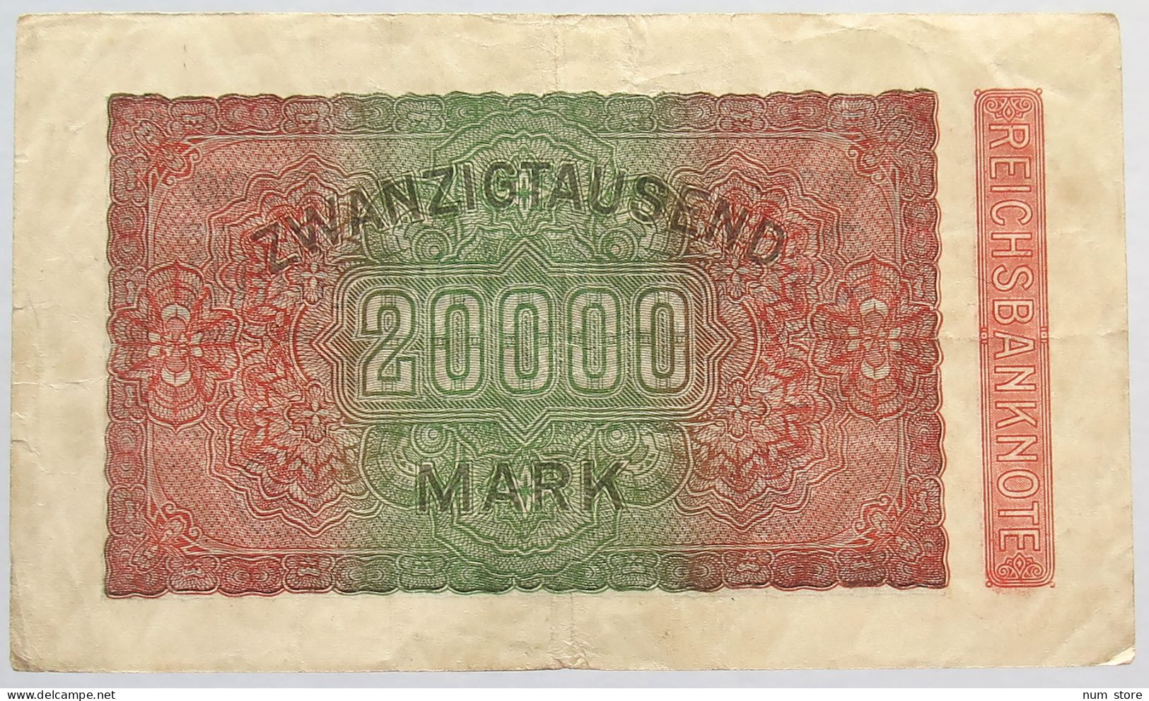 GERMANY 20000 MARK 1923 #alb066 0507 - 20.000 Mark