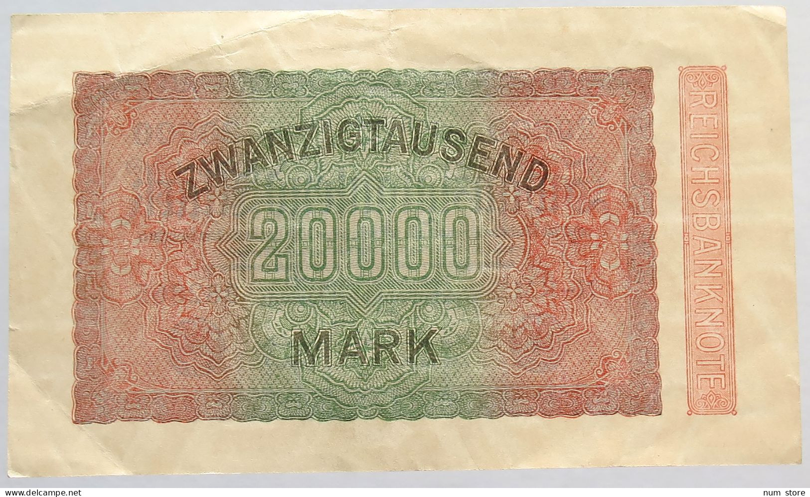 GERMANY 20000 MARK 1923 #alb066 0503 - 20000 Mark